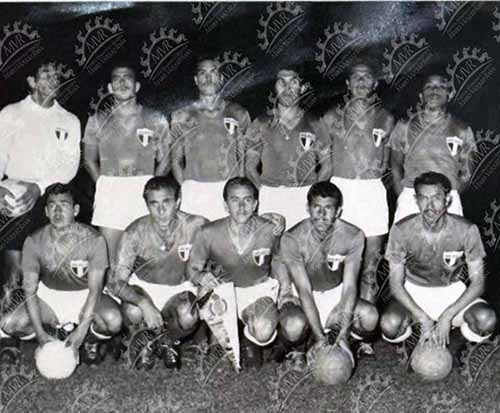 4 de julio de 1958 - Selección mexicana